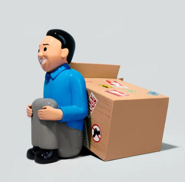 K.olin Tribu Sculpture SEND YOURSELF NOWHERE By JOAN CORNELLA