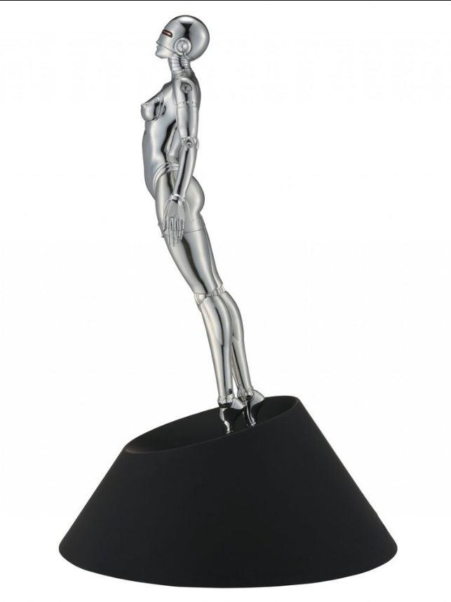 K.olin Tribu Sculpture SEXY ROBOT FLOATING SILVER By HAJIME SORAYAMA