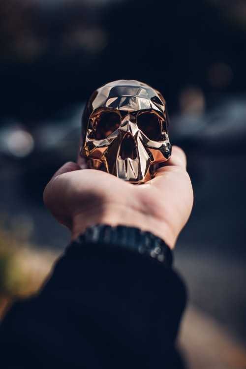 K.olin Tribu Sculpture SKULL SPIRIT Edition By Richard Orlinski