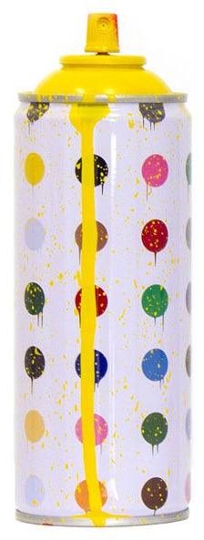 k.olin tribu Sculpture Spray Can HIRST DOTS by Mr Brainwash