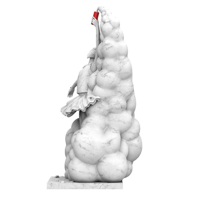 K.olin Tribu Sculpture The Beauty Of Rebellion By Abell Octovan