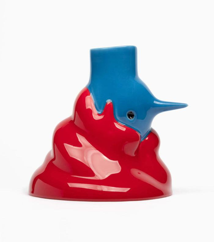 k.olin tribu Sculpture UPSIDE DOWN VASE HAIR by PARRA