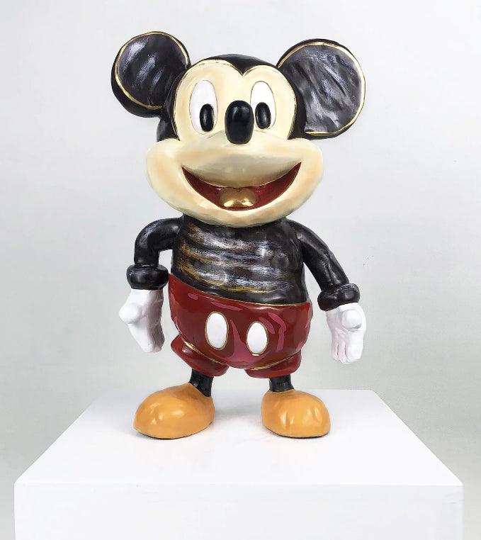 k.olin tribu Sculpture What’s Up Bronze Mickey Sculpture by Katherine Bernhardt