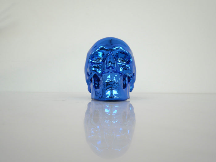 K.olin Tribu Skull Blue Chrome Porcelain By NooN SIGNED