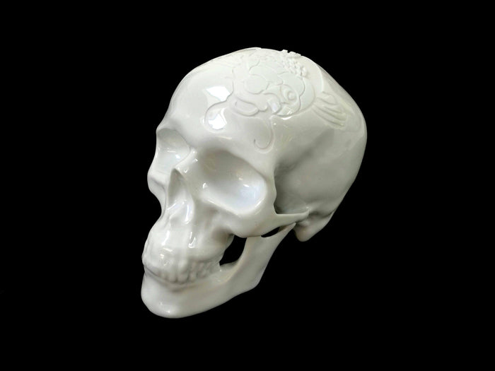 k.olin tribu Skull Fish Koi by NooN ( Engraving Serie)