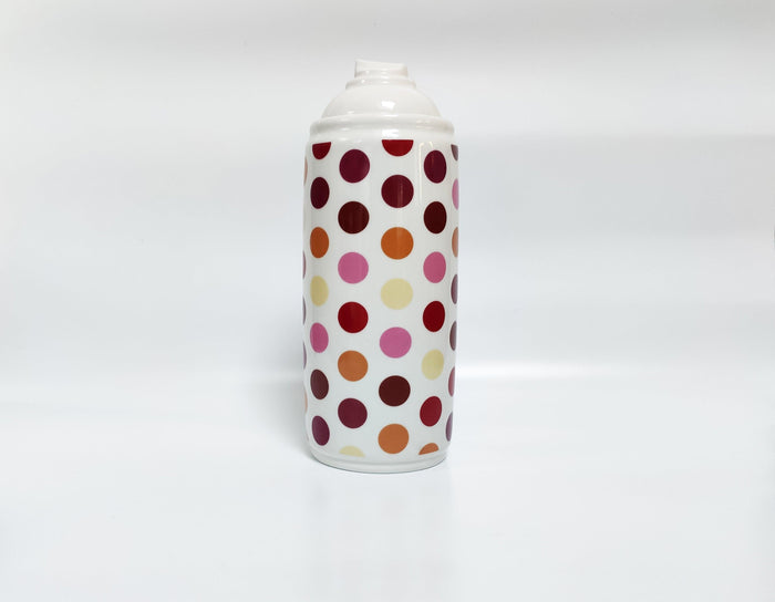 k.olin tribu Spray Paint Polka Dot Porcelain by NooN