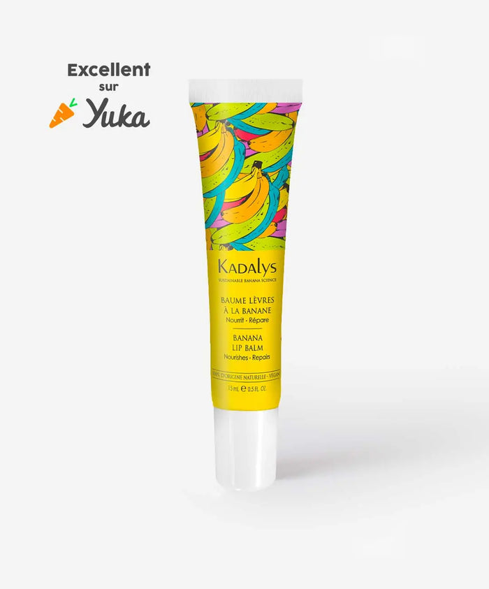 kadalys Baume Lèvres à la Banane 15ML - NOURRIT & PROTÈGE