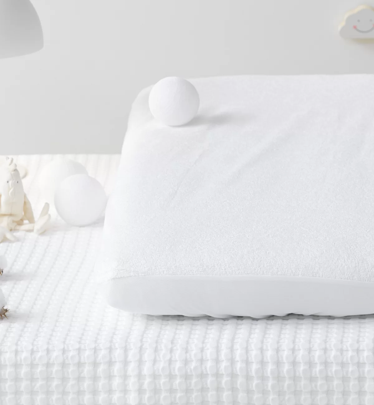 Kadolis Alèse Berceau Imperméable Bouclette Coton Bio