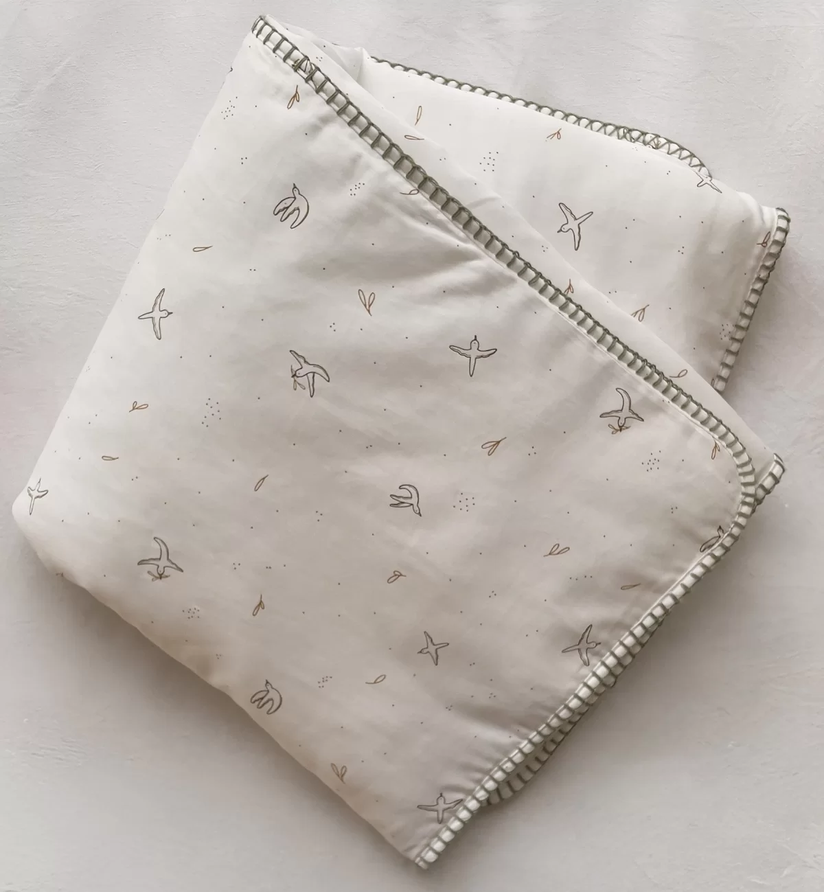 Kadolis Couverture Naissance Matelassée L'Envolée 75x100cm