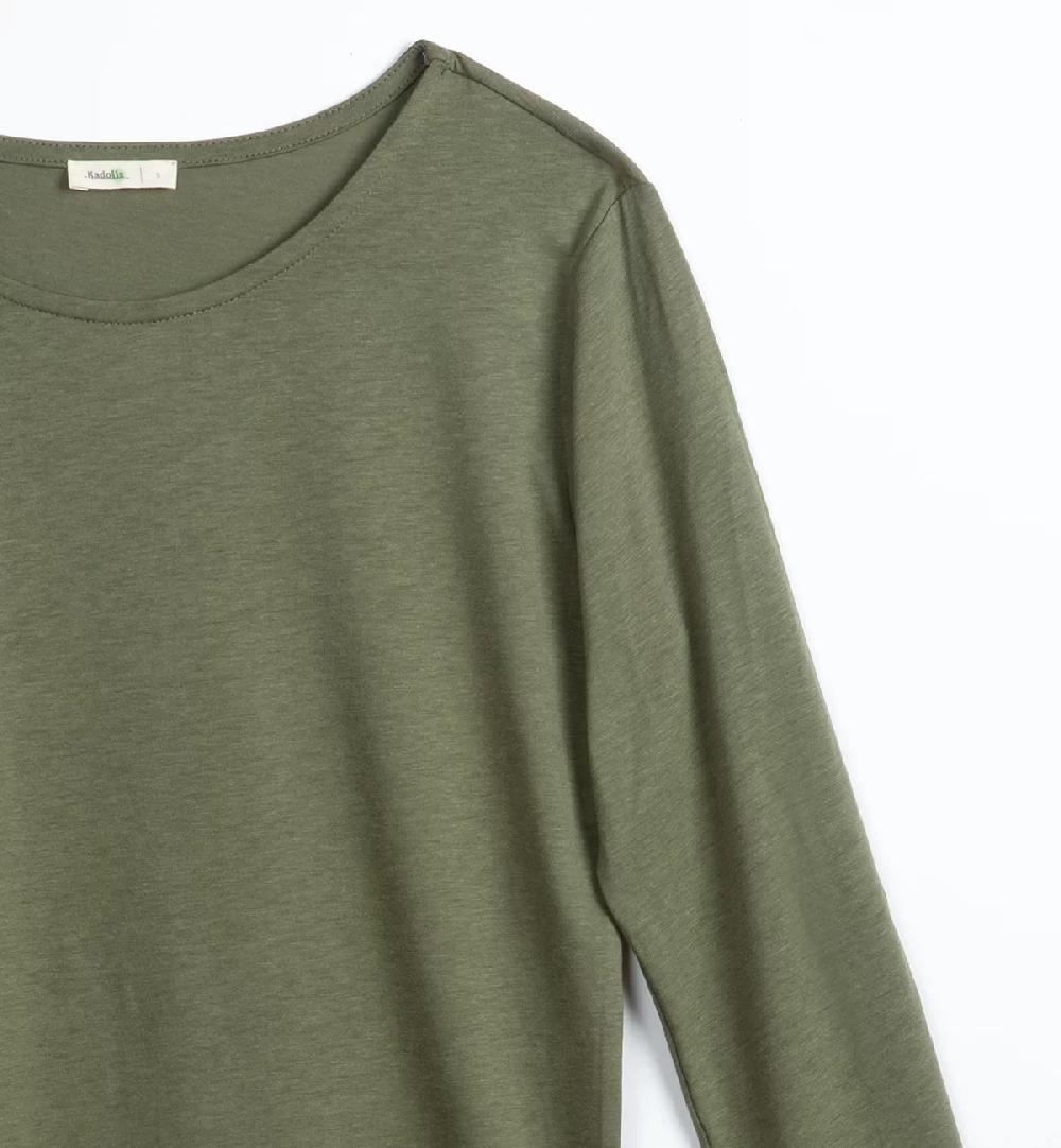 Kadolis Haut De Pyjama Femme Manches Longues En Coton Bio Et TENCEL™ Sonora