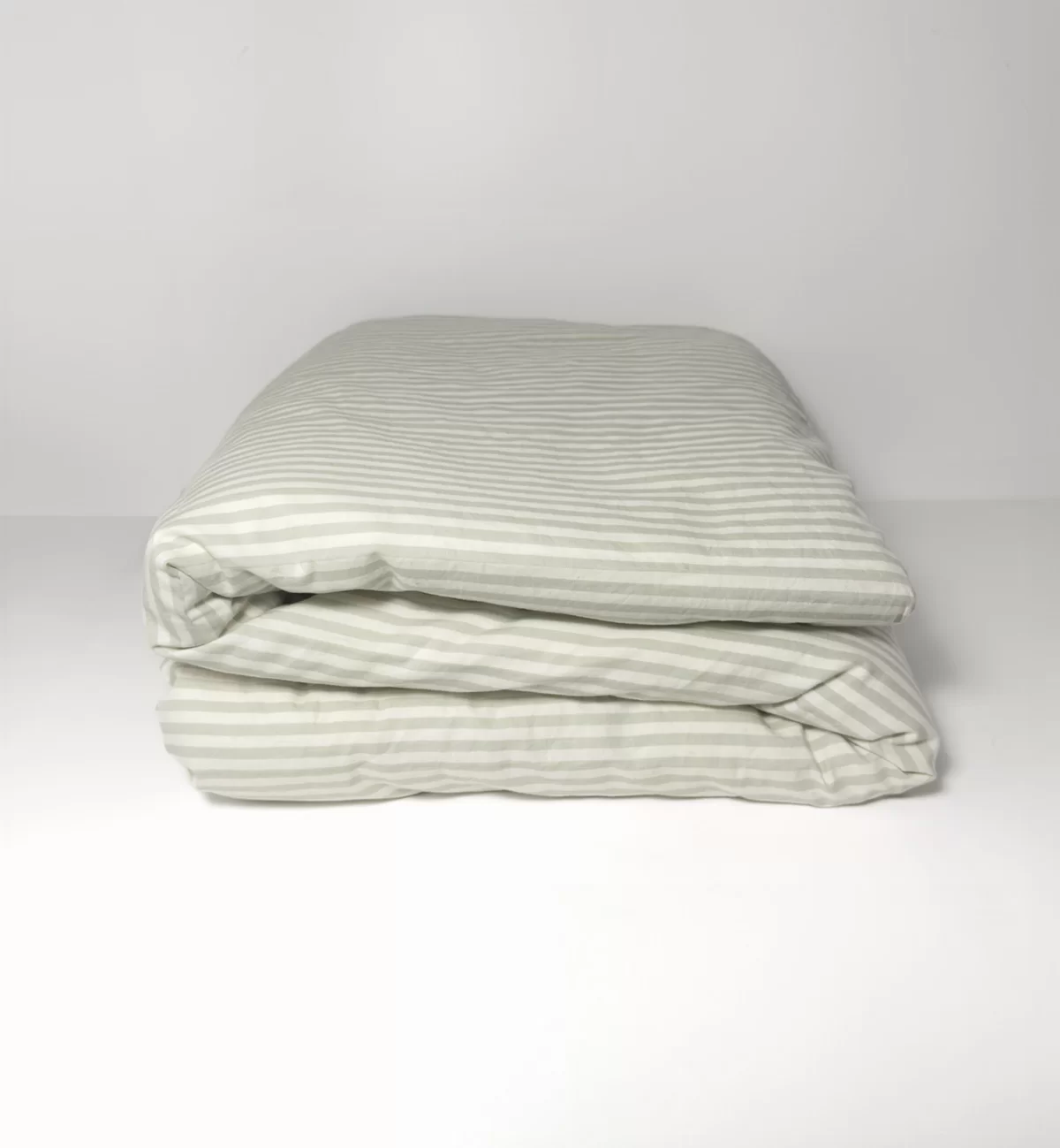 Kadolis Housse De Couette Adulte Percale De Coton Bio Rayé