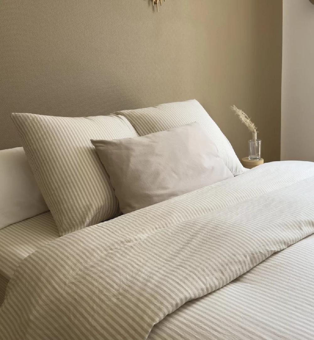 kadolis Collection Percale de Coton bio rayé