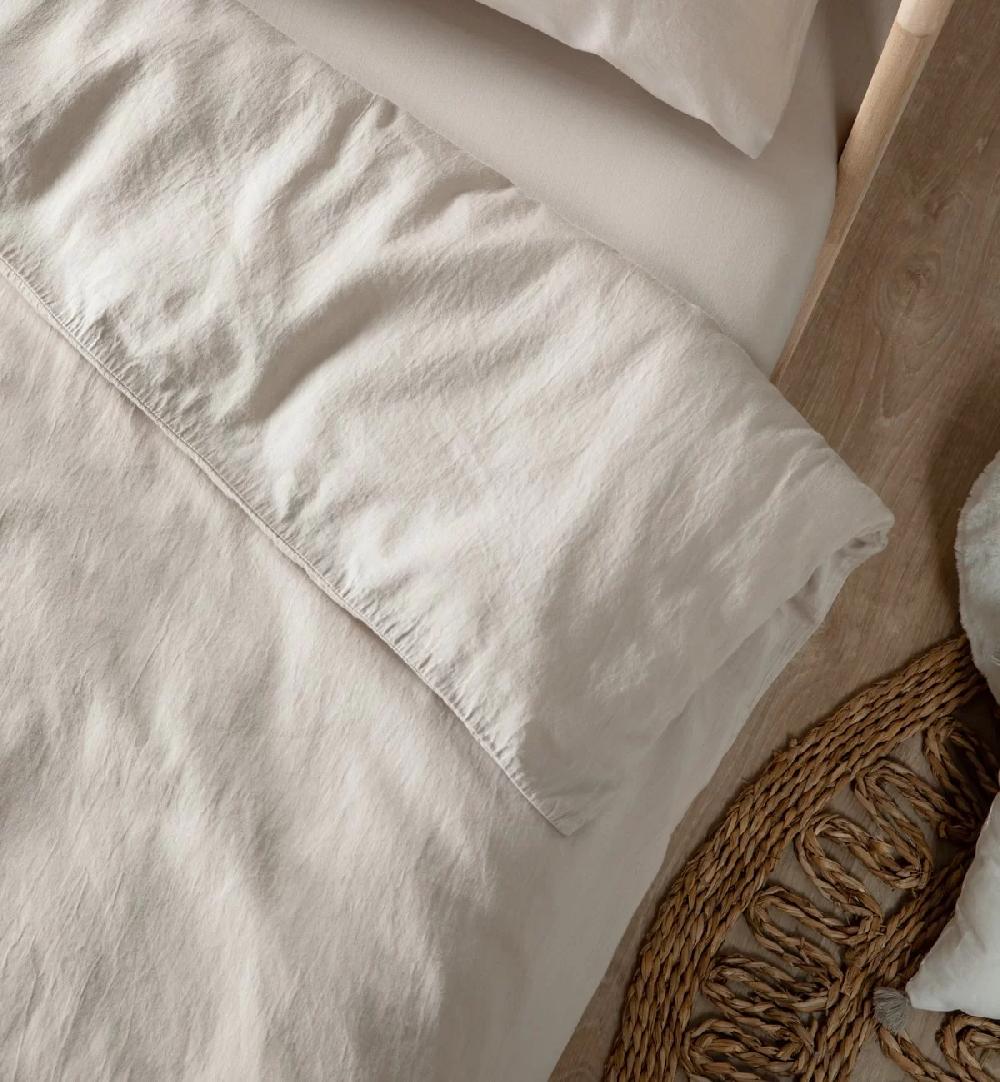 Kadolis Drap Housse Bébé Satin De Coton Bio Lavé