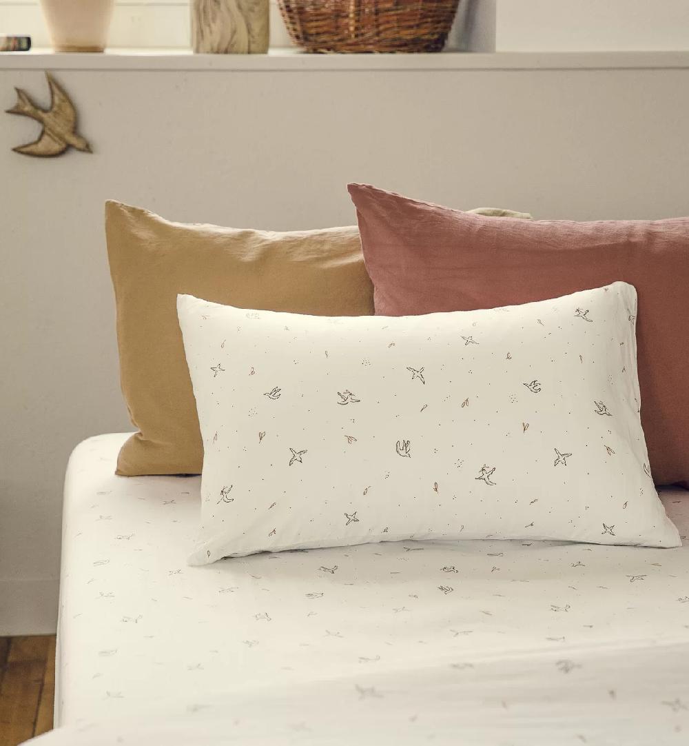 Kadolis Drap Housse Coton Bio L'envolée 1 Personne