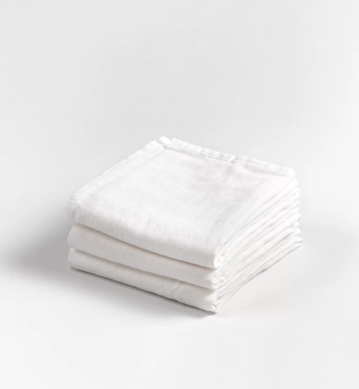 Kadolis Langes Coton Bio Unis (set De 3)