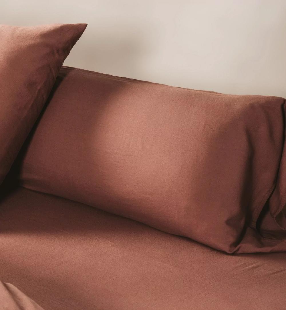 kadolis Taie de traversin pur Coton Bio