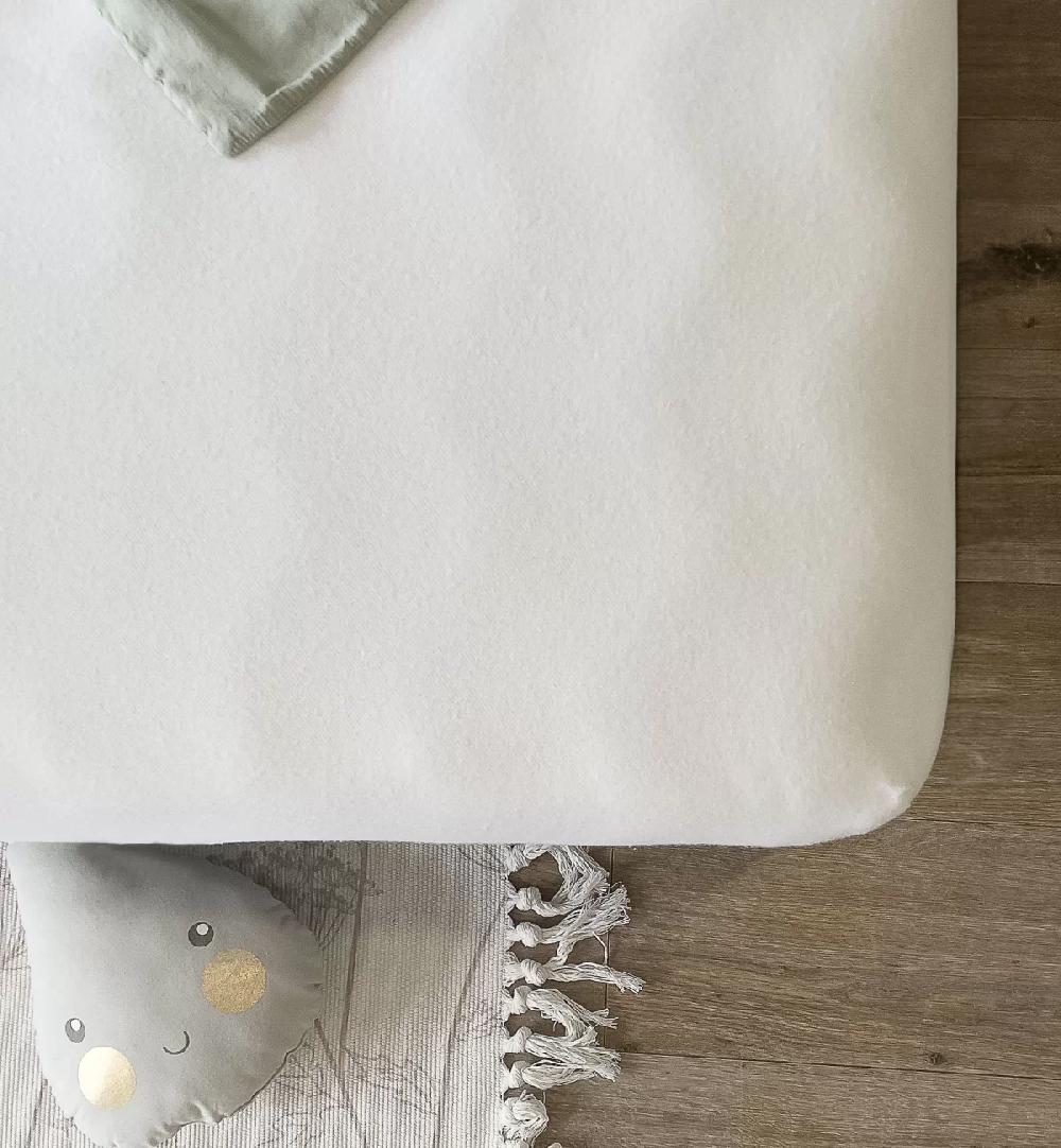 kadolis Protège matelas enfant flanelle de coton bio