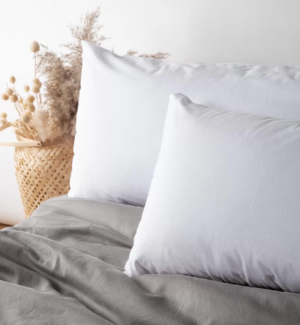 kadolis Protège oreiller Imperméable enveloppe Jersey Coton Bio