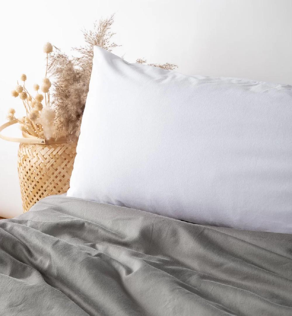 kadolis Protège traversin Imperméable enveloppe Jersey Coton Bio