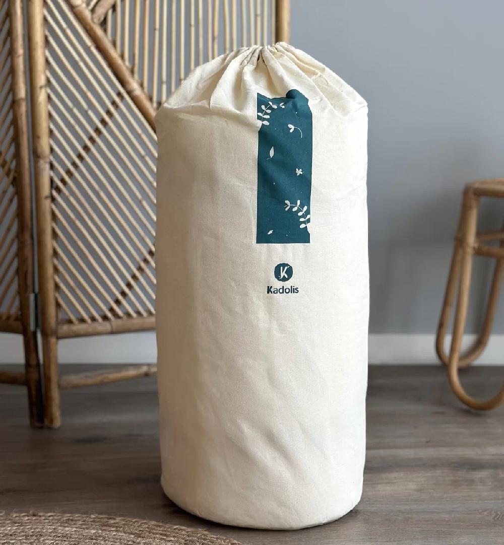 kadolis Sac de transport en tissu pour matelas de voyage roulé