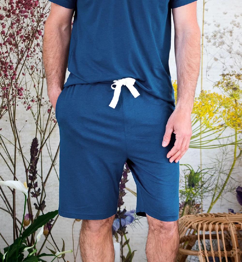 Kadolis Short De Pyjama Homme En Coton Bio Et TENCEL™ Sonora