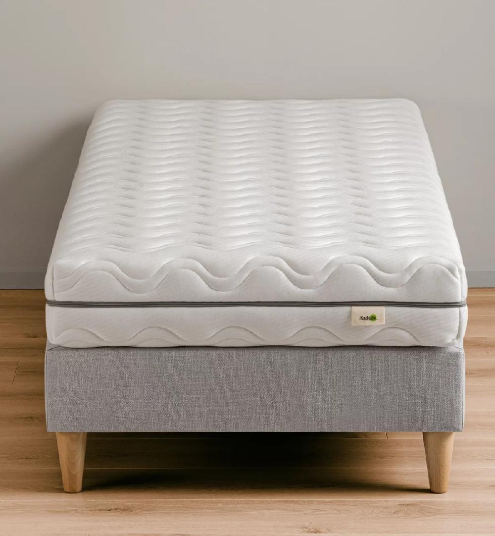 Kadolis Sommier Tapissier Style Scandinave Base Bois