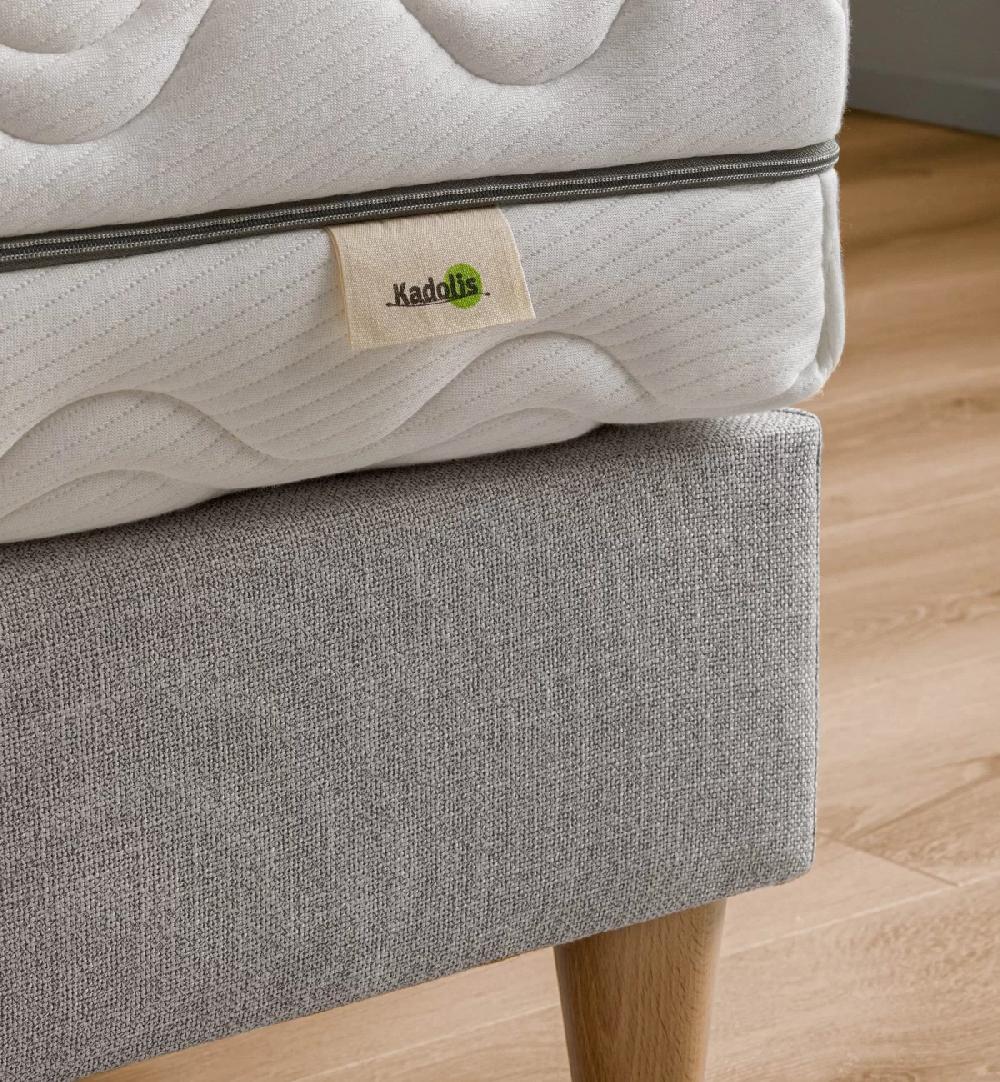 Kadolis Sommier Tapissier Style Scandinave Base Bois