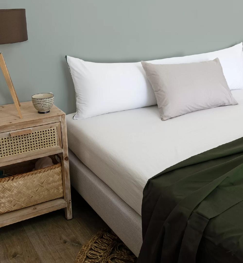 Kadolis Traversin Hawi Enveloppe TENCEL™ Et Coton Bio