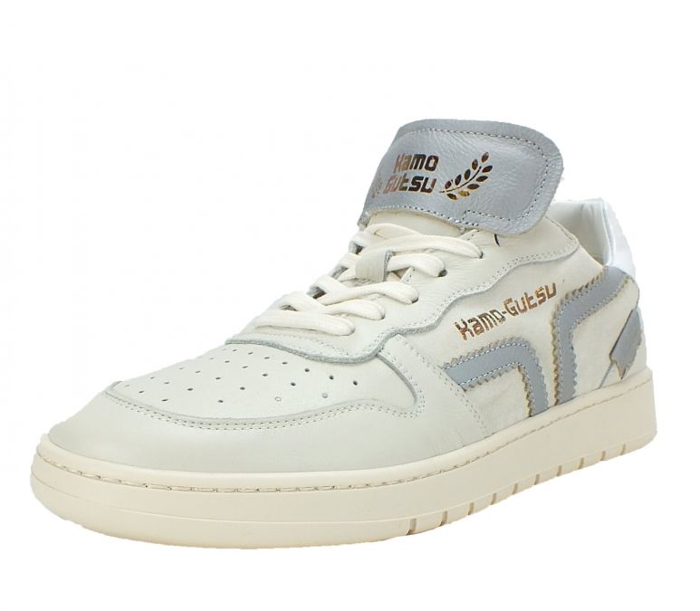 kamo gutsu Kamo-Gutsu Damen Sneaker Campa 010 Bianco Argento