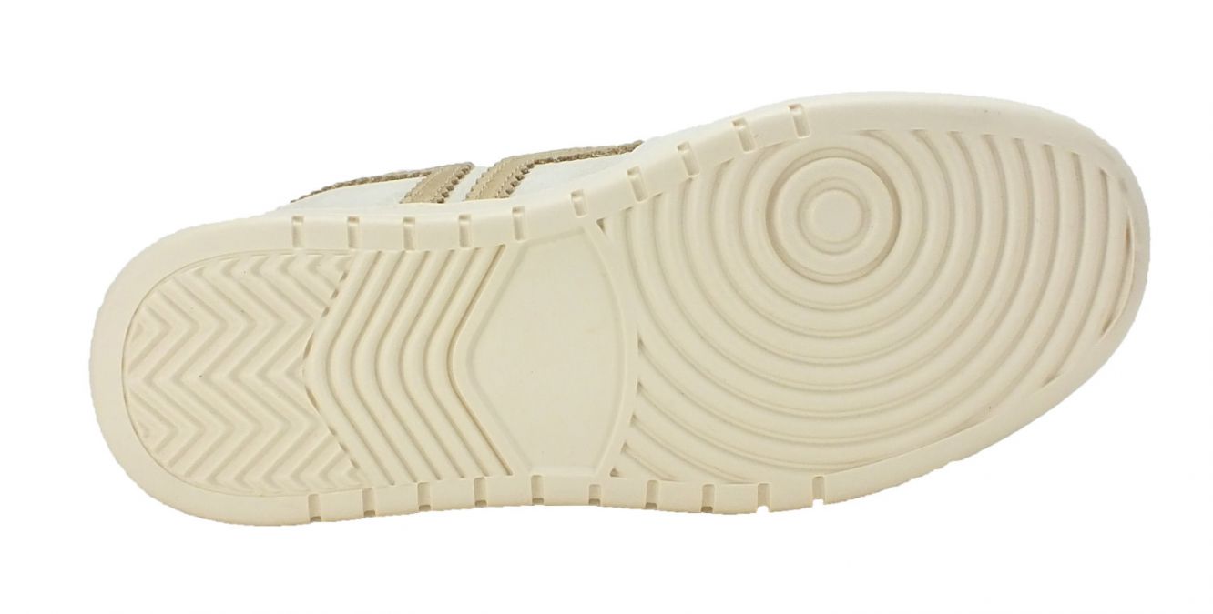 Kamo Gutsu Kamo-Gutsu Damen Sneaker Campa 010 Bianco Oro