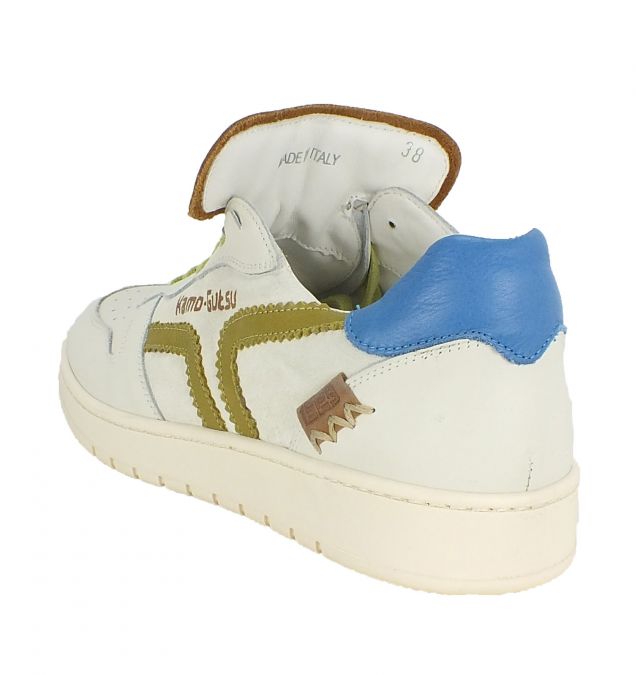 Kamo Gutsu Kamo-Gutsu Damen Sneaker Campa 010 Bianco Torbolino