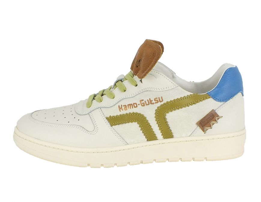 Kamo Gutsu Kamo-Gutsu Damen Sneaker Campa 010 Bianco Torbolino