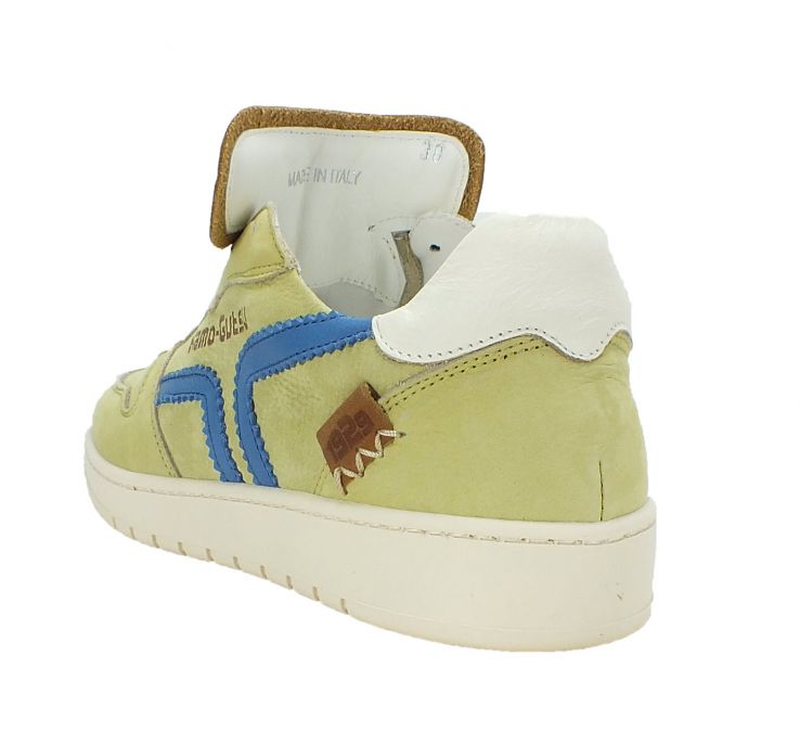 Kamo Gutsu Kamo-Gutsu Damen Sneaker Campa 010 Wash Lime Reale