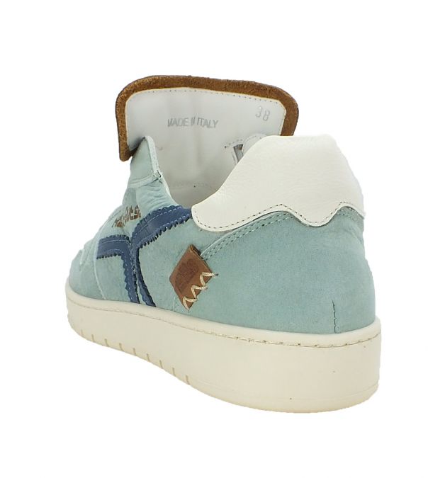 Kamo Gutsu Kamo-Gutsu Damen Sneaker Campa 010 Wash Menta Jeans
