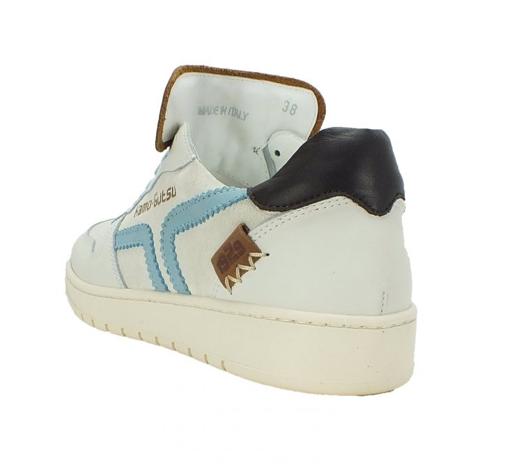 Kamo Gutsu Kamo-Gutsu Damen Sneaker Campa010 Bianco Cielo