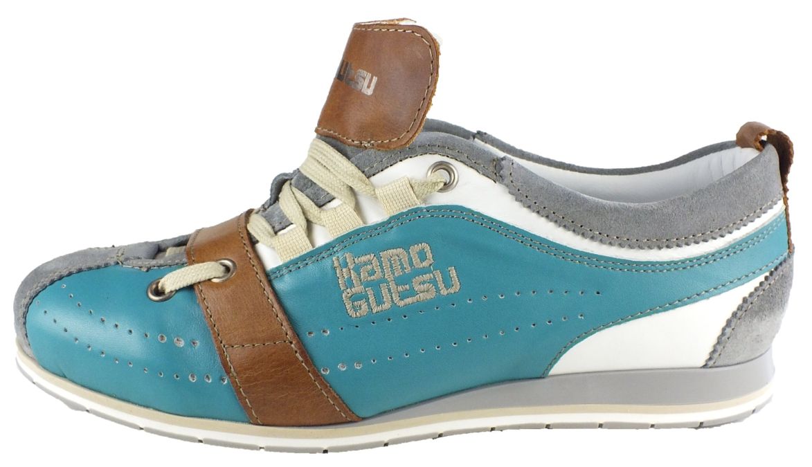 Kamo Gutsu Kamo-Gutsu Damen Sneaker Tifa 002 Grigio Atlantico