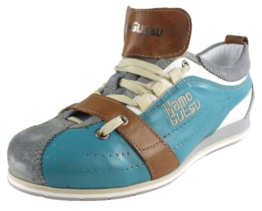 kamo gutsu Kamo-Gutsu Damen Sneaker Tifa 002 Grigio Atlantico