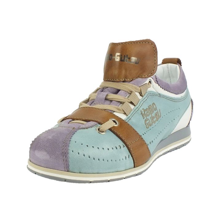 kamo gutsu Kamo-Gutsu Damen Sneaker Tifa 002 Lillac Aqua