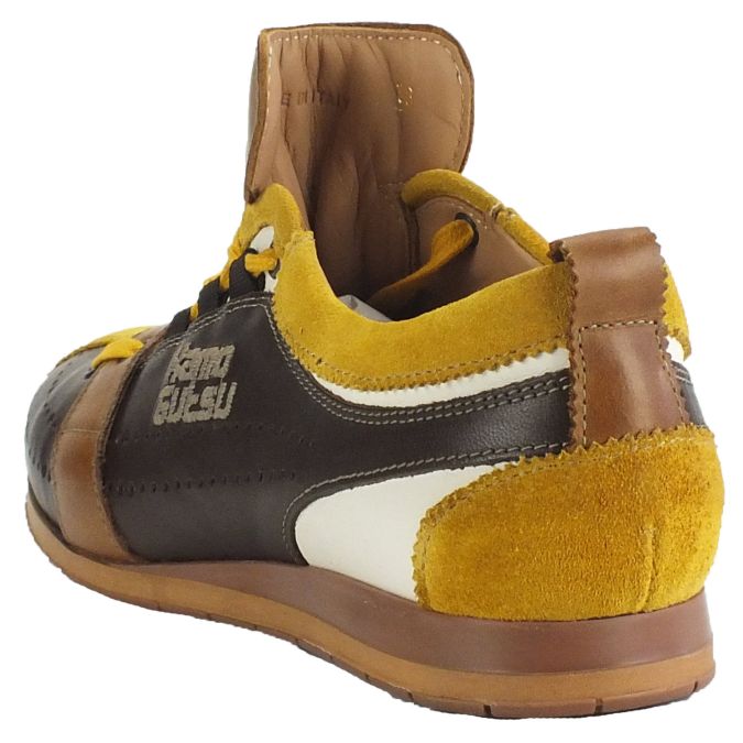 Kamo Gutsu Kamo-Gutsu Damen Sneaker Tifa 002 Ocra Nut