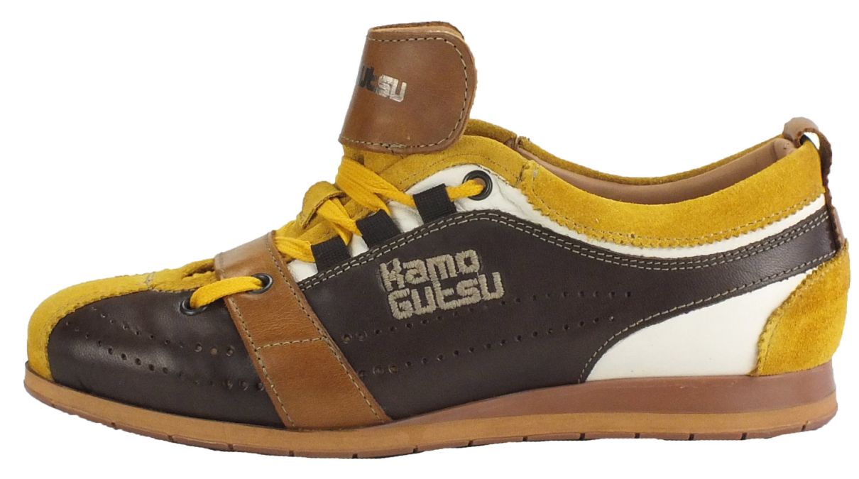 Kamo Gutsu Kamo-Gutsu Damen Sneaker Tifa 002 Ocra Nut