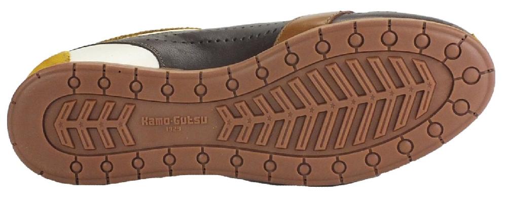Kamo Gutsu Kamo-Gutsu Damen Sneaker Tifa 002 Ocra Nut