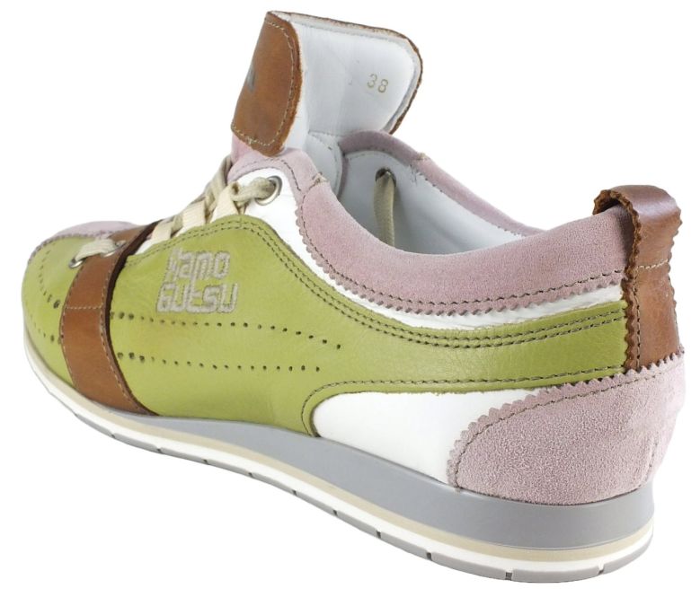 Kamo Gutsu Kamo-Gutsu Damen Sneaker Tifa 002 Viola Asparagd