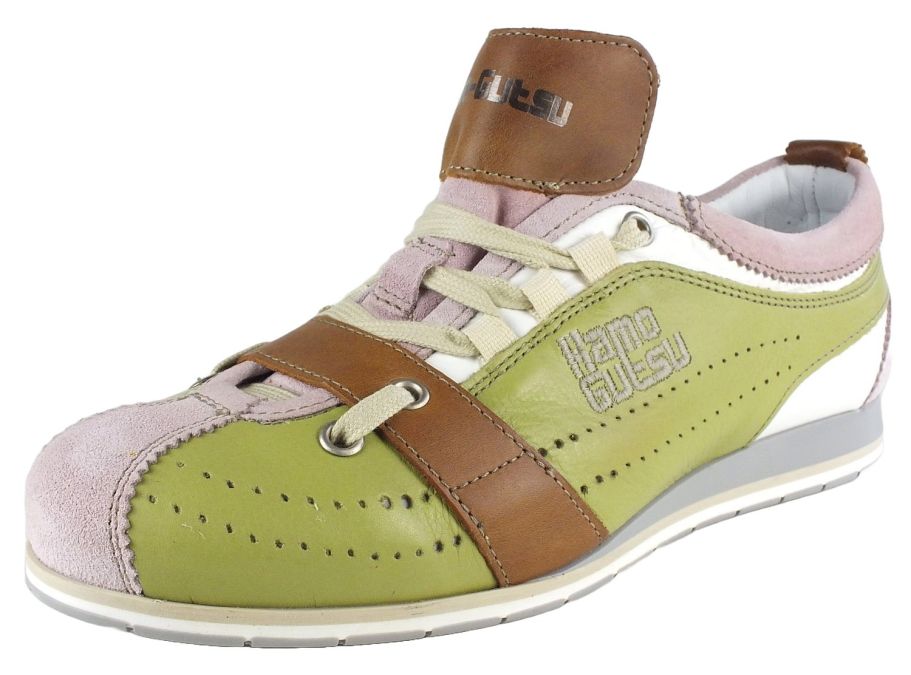 kamo gutsu Kamo-Gutsu Damen Sneaker Tifa 002 Viola Asparagd