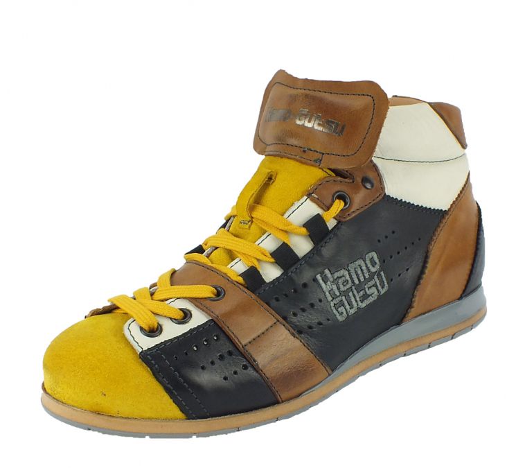 kamo gutsu Kamo-Gutsu Damen Sneaker Tifa 100 Lambo Nero