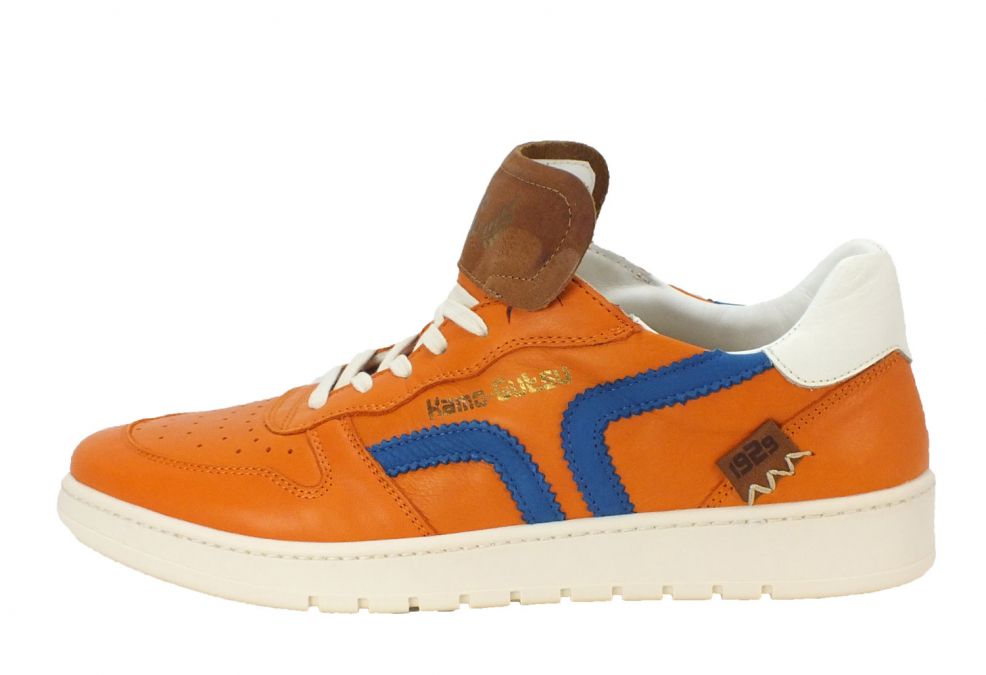 Kamo Gutsu Kamo-Gutsu Herren Sneaker Campo 048 Arancio Reale