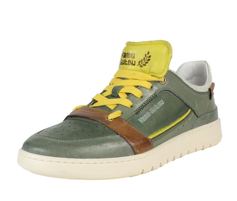 kamo gutsu Kamo-Gutsu Herren Sneaker Campo 058 Lavato Edera