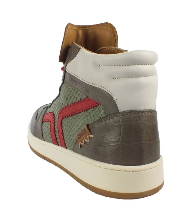 Kamo Gutsu Kamo-Gutsu Herren Sneaker Campo 148 Taupe Jade