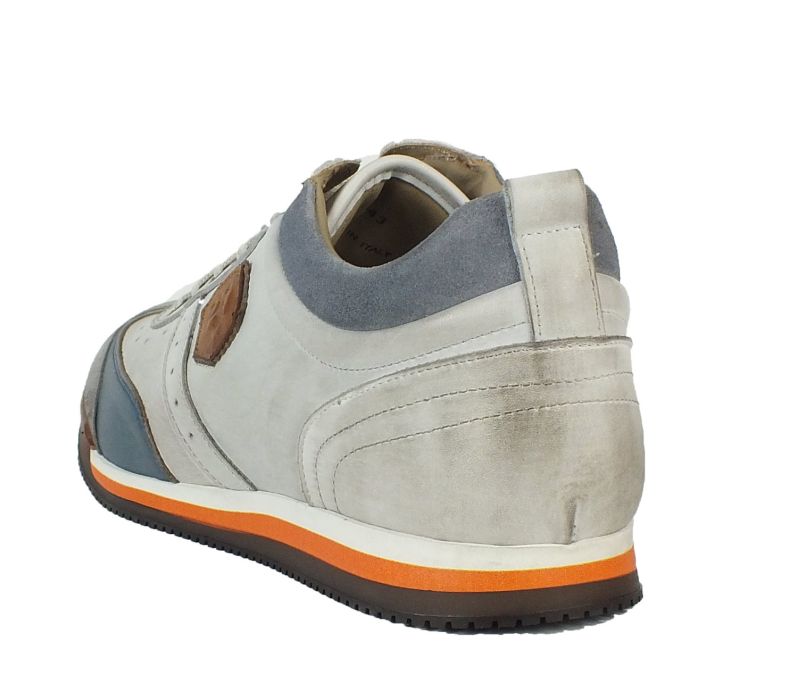Kamo Gutsu Kamo-Gutsu Herren Sneaker Scudo 005 Bianco Combi