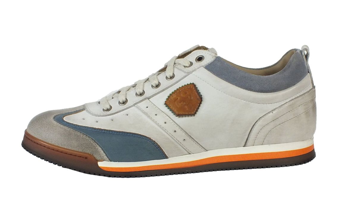 Kamo Gutsu Kamo-Gutsu Herren Sneaker Scudo 005 Bianco Combi