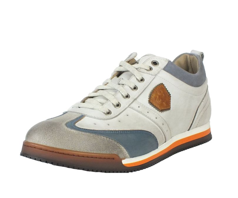 kamo gutsu Kamo-Gutsu Herren Sneaker Scudo 005 bianco combi